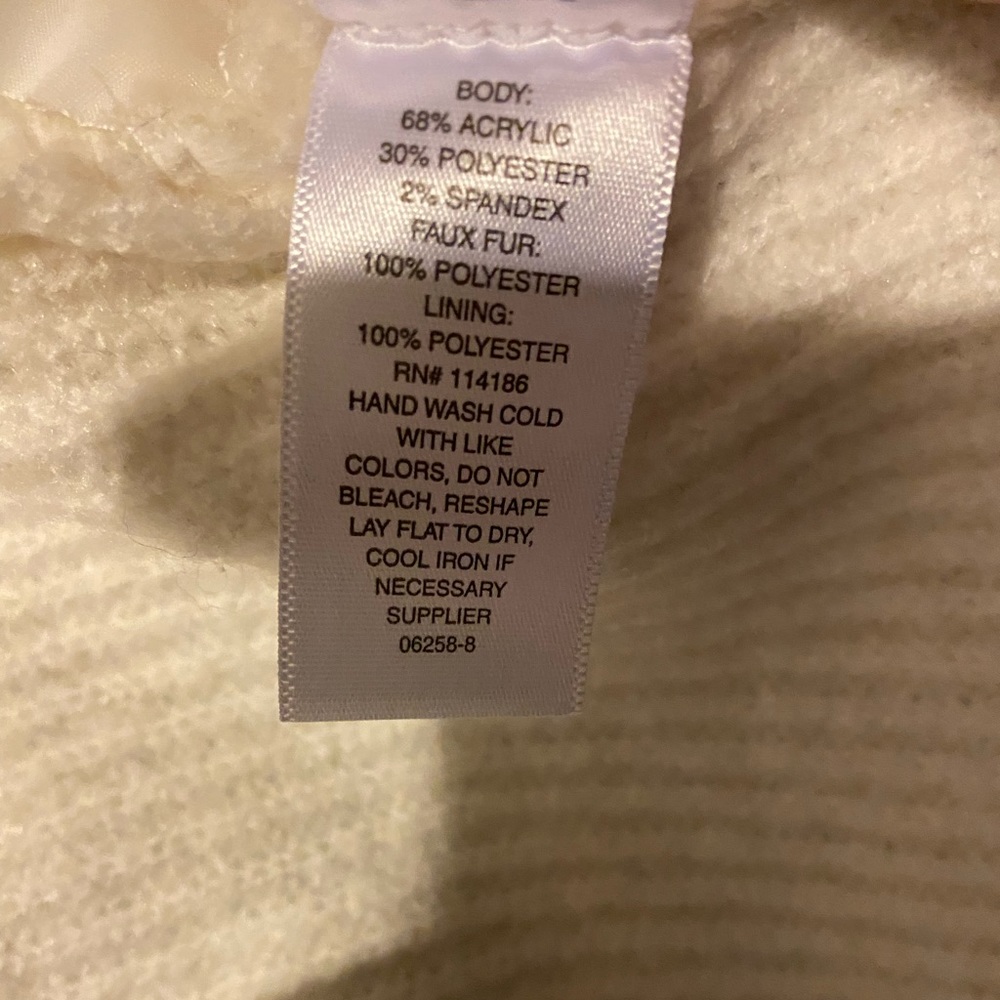 NWOT Liz Claiborne Womans High Neck Sweater Vest - Picture 7 of 10